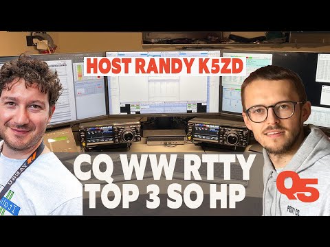 Видео: Лучшие результаты CQ World Wide RTTY, ведущий Рэнди K5ZD