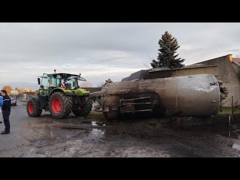Видео: Вы должны это увидеть! Безумные и глупые трюки с тракторами, аварии тракторов John Deere из-за не...