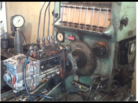 Видео: Регулировка ТНВД   25.07.2016г.