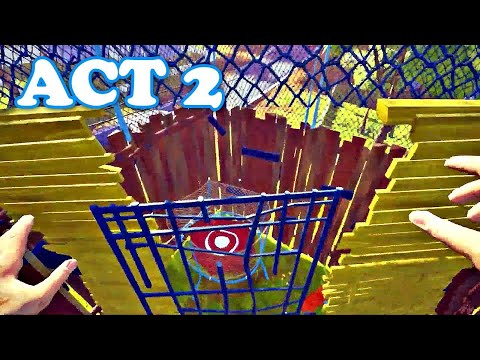 Видео: ПРИВЕТ СОСЕД АКТ 2 ПРОХОЖДЕНИЕ ЧЕРЕЗ БАТУТ | Hello Neighbor Act 2