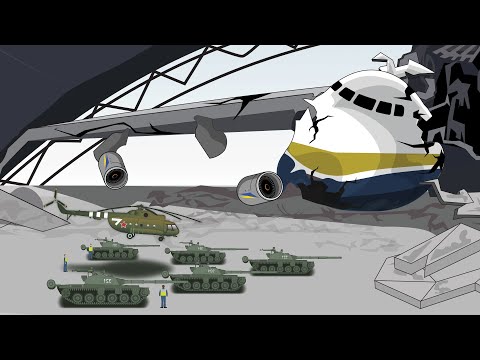 Видео: Самый большой самолет в мире RIP (Украина)