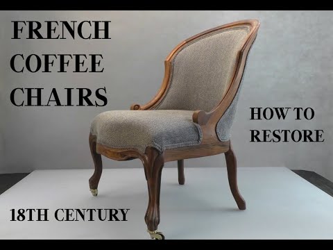 Видео: Нow to restore an antique chair/Как отреставрировать антикварное кресло