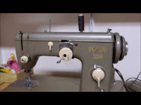 Видео: Мои покупки  Швейные машины Pfaff.  WERBEVIDEO