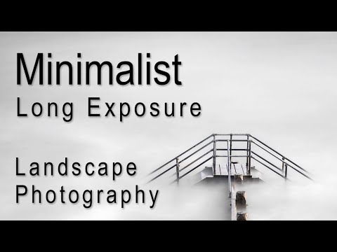 Видео: Минималистская пейзажная фотография с длинной выдержкой