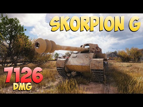 Видео: Skorpion G - 8 Kills 7.1K DMG - Всегда актуальный! - Мир Танков