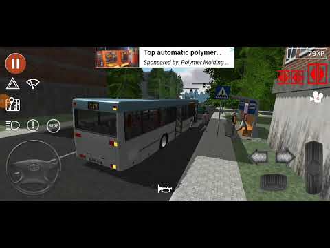 Видео: НА новым автобусе но старый автобус симулятор автобуса Public transport simulator✓®