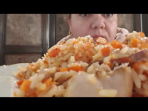 Видео: MUKBANG 🥰PLOV🍚ПЛОВ🍚MUKBANG PILAF🍽не ASMR #mukbang #мукбанг #pilaf #плов