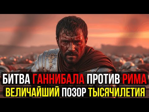 Видео: 60,000 ТРУПОВ ЗА 24 ЧАСА! Величайшая ЛОВУШКА Ганнибала В КАННАХ, в которую попалась РИМСКАЯ АРМИЯ.