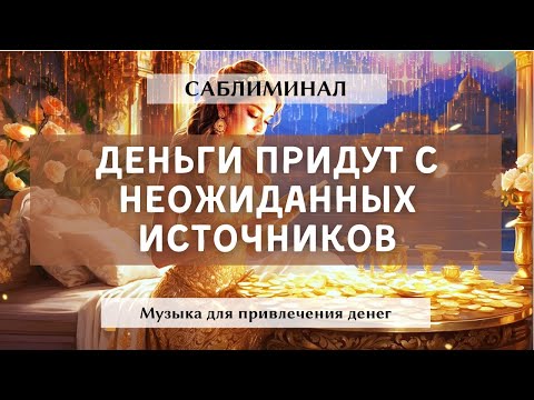 Видео: Деньги придут с неожиданных источников в ближайшее время. Музыка для привлечения денег. Саблиминал