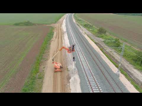 Видео: Модернизиране на жп участък Оризово - Михайлово   15.05.2023г