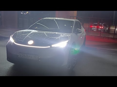 Видео: VW id UNYX iQ light работа матричных фар 