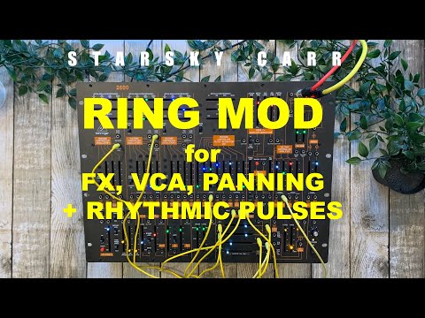 Видео: Behringer 2600 Ring Mod: руководство по педали эффектов, VCA, панорамированию и ритмическим эффектам