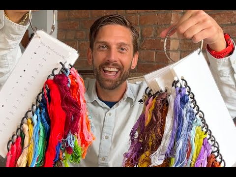 Видео: Flosstube #70 — Обновление жизни и моя еженедельная вышивка!