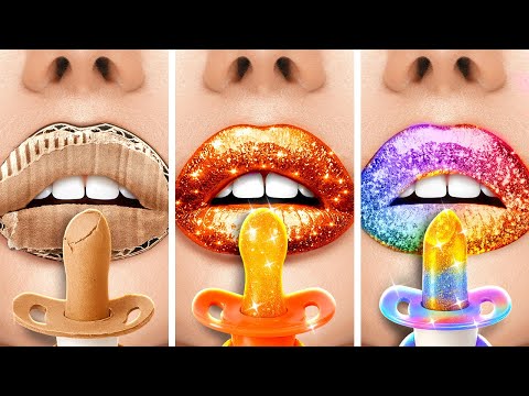 Видео: 💡 Хитрые лайфхаки vs Гламурные лайфхаки ✨ Находчивая мама vs Шикарная мама!
