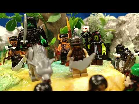 Видео: Последняя битва. История Хаздора. #Земля чудовищ #пластилин #лего