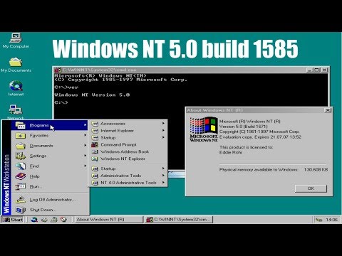 Видео: Установка Windows NT 5.0 Build 1585