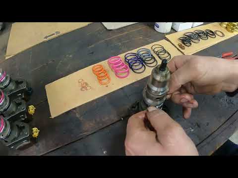 Видео: Уплотнительные кольца форсунки Ford Powerstroke 99-03