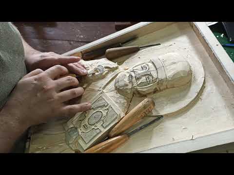 Видео: икона Николая Чудотворца часть 2