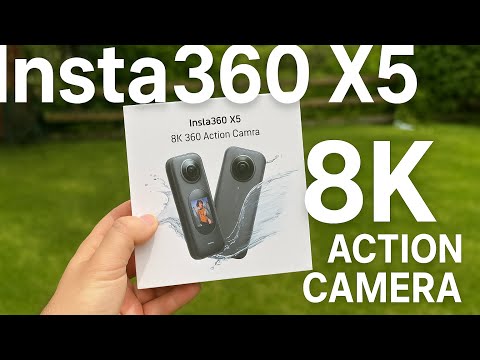 Видео: Insta360 X5 первый обзор на русском языке, распаковка!