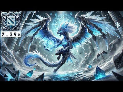 Видео: Лучший Support Wintern Wyvern Turbo Dota 7.39e