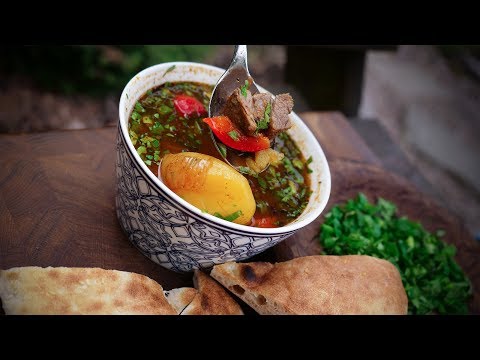 Видео: Жареная ШУРПА в казане!
