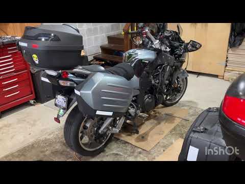 Видео: Увеличить мощность. Kawasaki GTR 1400 ч-4.