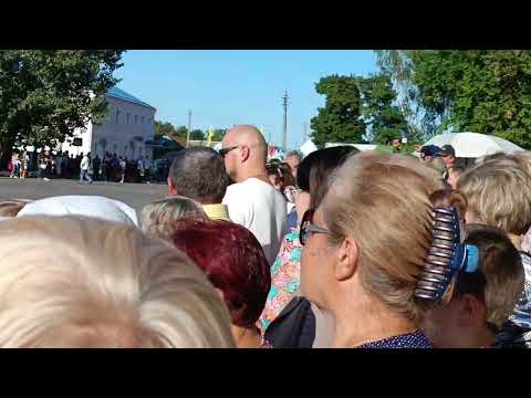 Видео: Шествие трудовых коллективов г.п.Красная Слобода ч.1