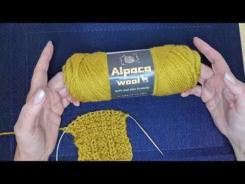 Видео: И снова пряжа из Китая. Обзор пряжи Alpaca WOOL