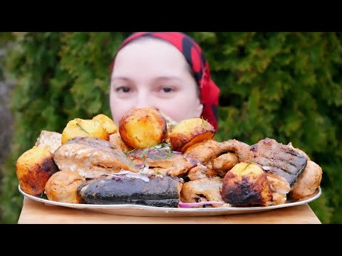 Видео: Как приготовить МИНТАЙ со вкусом ФОРЕЛИ. Шашлык из РЫБЫ, цыганка готовит.