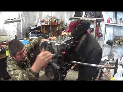 Видео: ниссан алмера QG15DE Сборка изапуск двигателя
