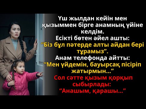 Видео: үйге барсам, анам жоқ, ал бейтаныс әйел “біз мұнда жарты жыл тұрамыз” деді | Ешкім естімеген әңгіме