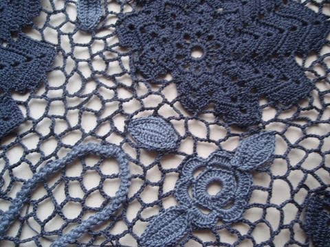 Видео: СЕТКА В ИРЛАНДСКОМ КРУЖЕВЕ  СРАВНЕНИЕ ПРЯЖИ