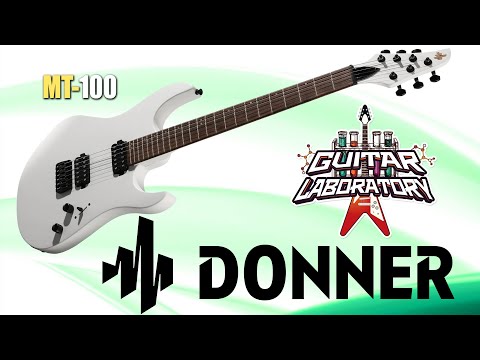 Видео: Электрогитара DONNER MT-100 (с комплектом для начинающих)