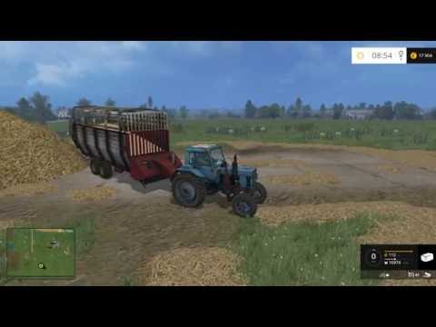 Видео: Farming Simulator2015  уборка поля часть 2.