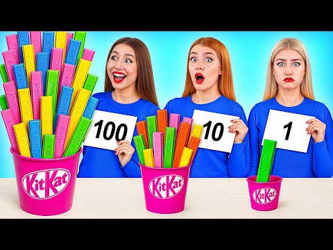 Видео: 100 Слоев Еды Челлендж | Умные Гаджеты или Лайфхаки от Multi DO Joy
