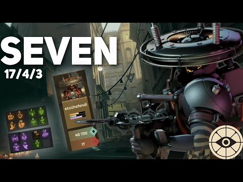 Видео: SEVEN (deadlock) - Единственный герой для комбека | Севен гайд | Seven deadlock (valve)