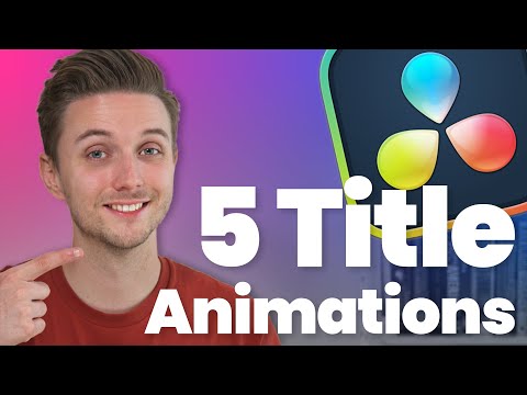 Видео: Анимируйте ТЕКСТ как профессионал — 5 методов слияния в DaVinci Resolve