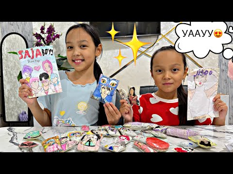 Видео: БЛИНД БАГ АШАМЫЗ📚😍/ӘДЕМІ СУРЕТТЕР😍🎥
