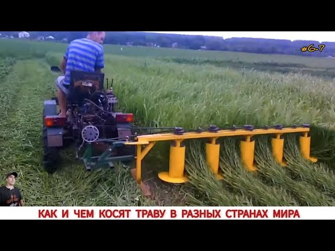 Видео: КАК И ЧЕМ КОСЯТ ТРАВУ В РАЗНЫХ СТРАНАХ МИРА #6-7 /GRASS CLEANING IN DIFFERENT COUNTRIES OF THE WORLD