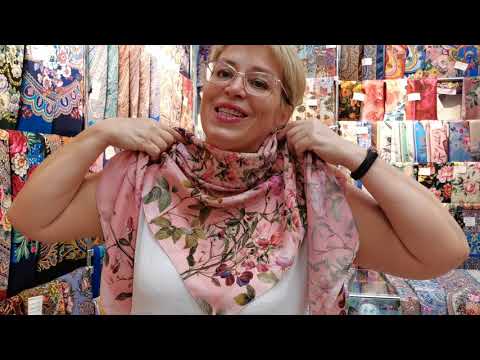 Видео: По вашим просьбам. Павловопосадские платки в Минске