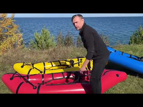 Видео: Пакрафт Biluta Aqua. Самоотлив. Обзор.