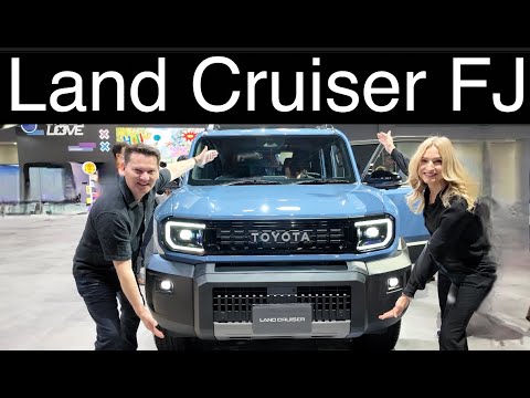 Видео: Первый взгляд на совершенно новый Toyota Land Cruiser FJ // Скоро ли появится малыш Land Cruiser?