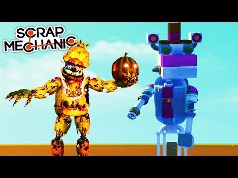 Видео: МЕХАНИЧЕСКИЕ АНИМАТРОНИКИ ► Scrap Mechanic
