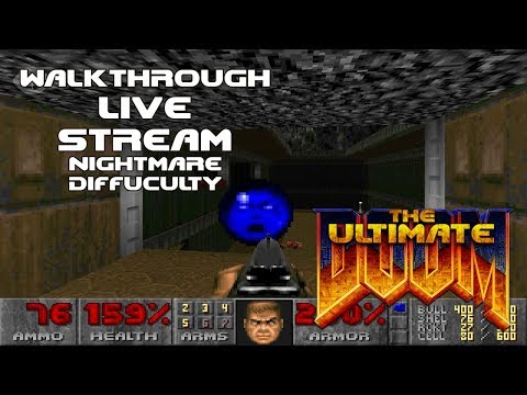 Видео: The Ultimate Doom прохождение игры - ПРОХОЖДЕНИЕ НА СЛОЖНОСТИ КОШМАР [Ностальгическая пятница #3]