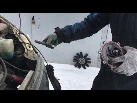 Видео: Замена насоса охлаждения(помпа) Газель Cummins ISF 2.8