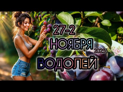 Видео: ВОДОЛЕЙ ♒ Прогноз на неделю 27 ОКТЯБРЯ - 2 НОЯБРЯ 20года для знака зодиака Водолей