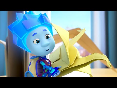 Видео: Фиксики ✌ Оригами (сборник) ✌ Мультфильм для детей