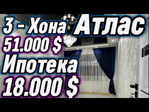 Видео: Атлас 3 - Хона  70.м2  51.000 $ Ипотека 18.000 $ 🔥🔥 (91) 528 22 45