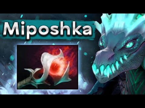 Видео: Мипошка на Виверне! - Miposhka Winter Wyvern 7.35 DOTA 2