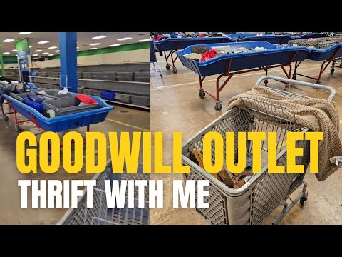 Видео: Это был необычный день в аутлете Goodwill Bins • секонд-хенд со мной